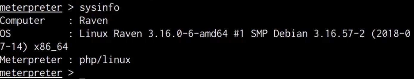 meterpreter session after visiting backup.php exploit meterpreter session after visiting backup.php exploit